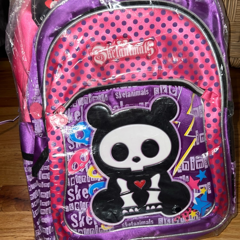 Skelanimals Brand New Backpack NWT